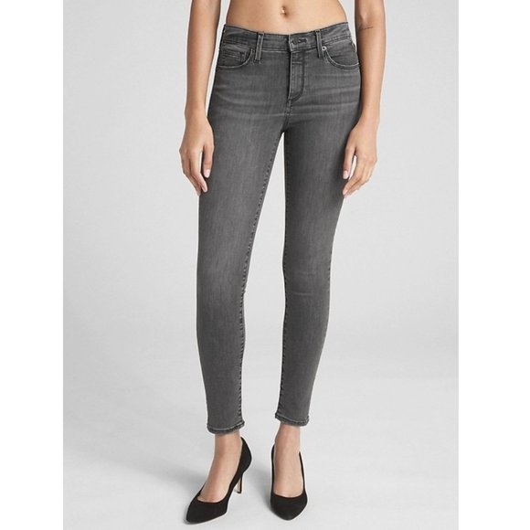 NWT 1969 Gap True Skinny Super High Rise Sculpt jeans 33 / 16 Reg - Picture 3 of 15